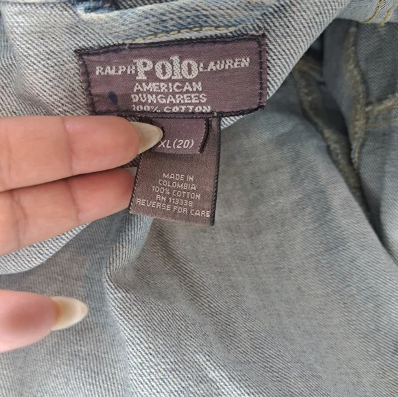 Polo Ralph Lauren Light Blue Jean Jacket - Picture 3 of 8